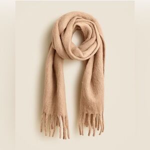 J. Crew Brushed woven scarf - tan